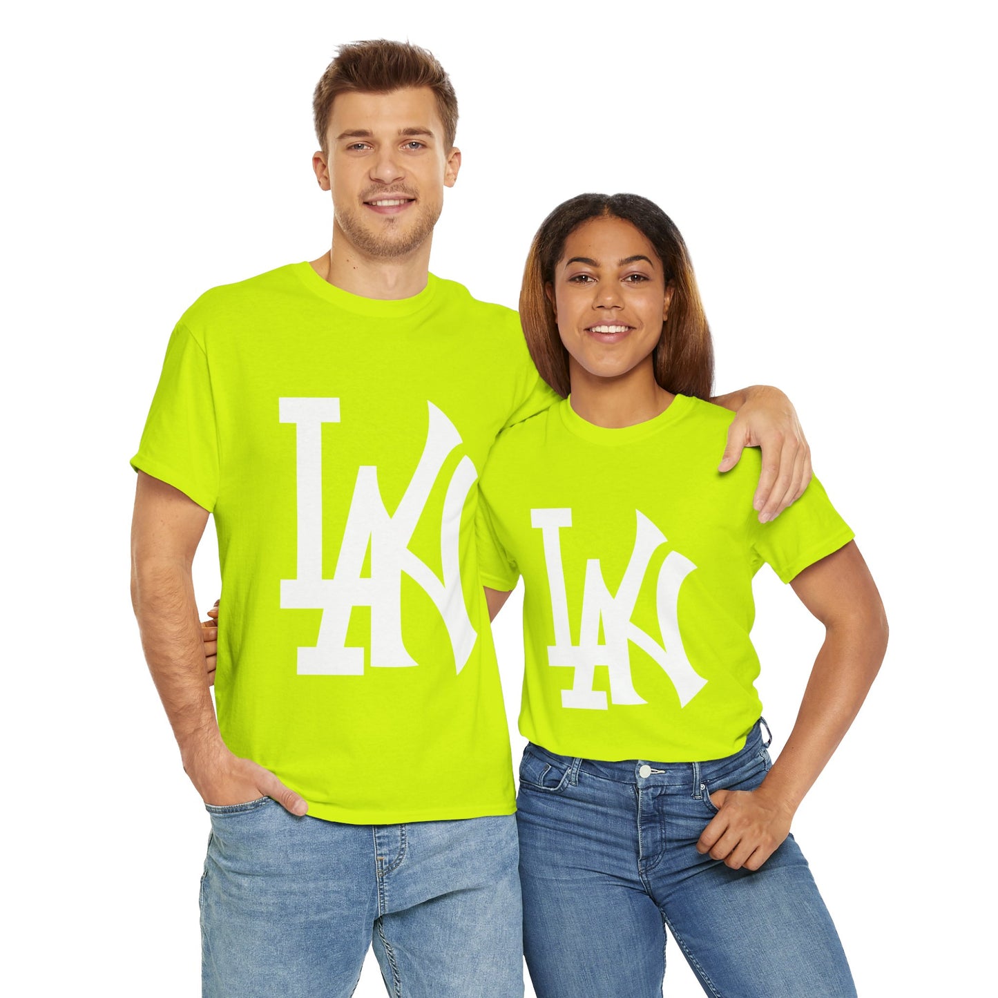 LA NY Hybrid Tee