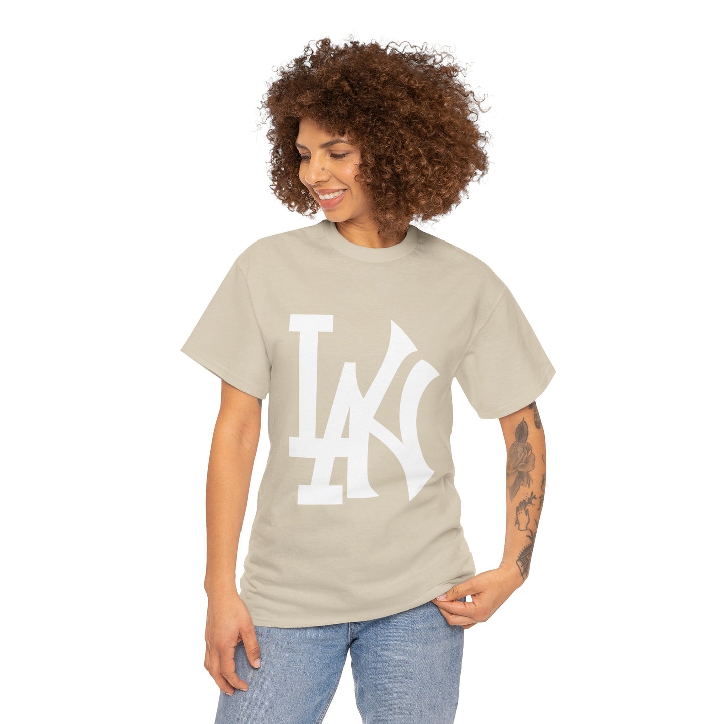 LA NY Hybrid Tee