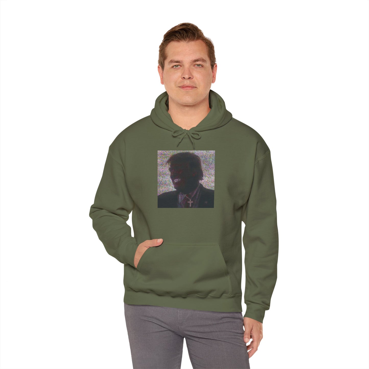 Trump with Grills and Ice Hoodie